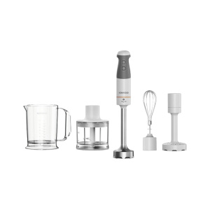 Kenwood Triblade XL Multifunction Hand Blender, 500ml, 850 Watt, White - HBM40.306WH