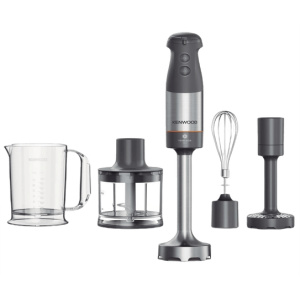 Kenwood Triblade XL Plus Hand Blender, 1000 Watt, Black - HBM60.307GY