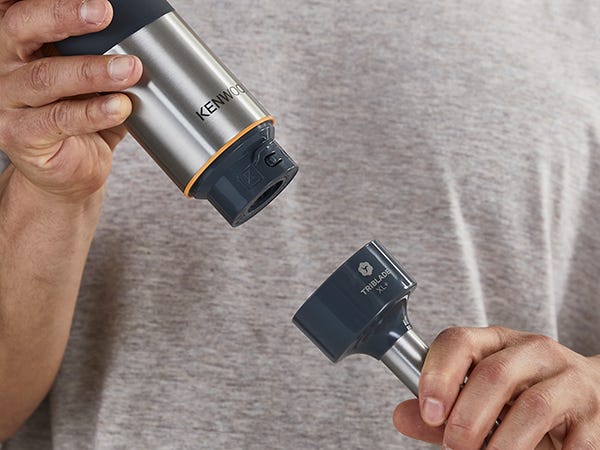 خلاط يدوى كينوود ثلاثي الشفرات، 1000 وات، اسود - HBM60.307GY - الصورة 6