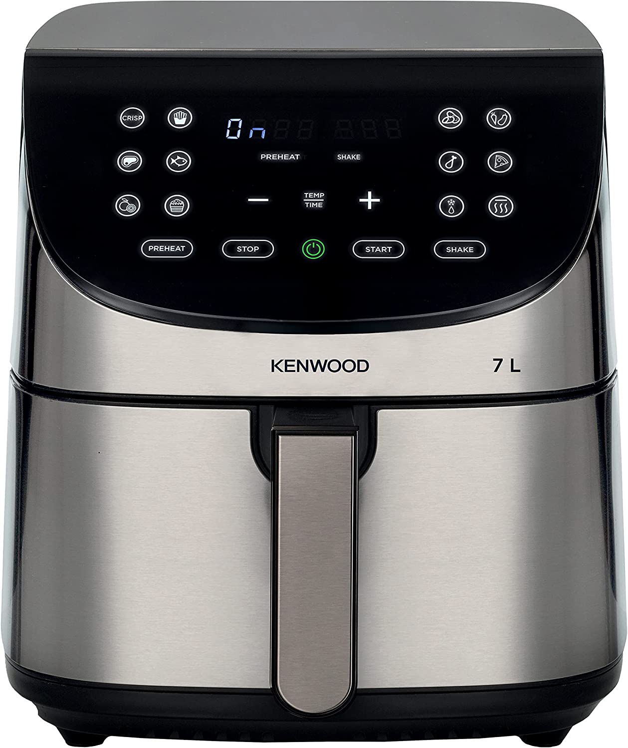 Kenwood Air Fryer, 7 Liter, 1800 Watt, Silver - HFM80.000SS