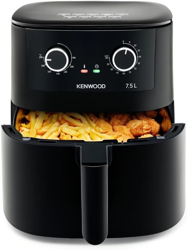 Kenwood Air Fryer, 7.5 Liter, 1650 Watt, Black - HFP76.000BK - Image 3
