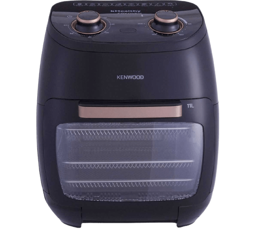 قلاية بدون زيت كينوود kHealthy FryOven، سعة 11 لتر، 2000 وات، اسود - HFP90.000BK