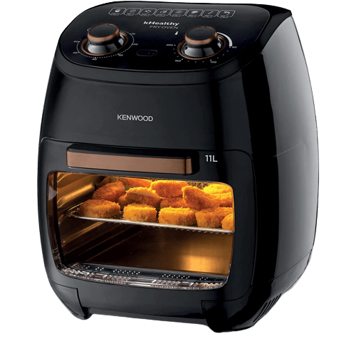 قلاية بدون زيت كينوود kHealthy FryOven، سعة 11 لتر، 2000 وات، اسود - HFP90.000BK - الصورة 4