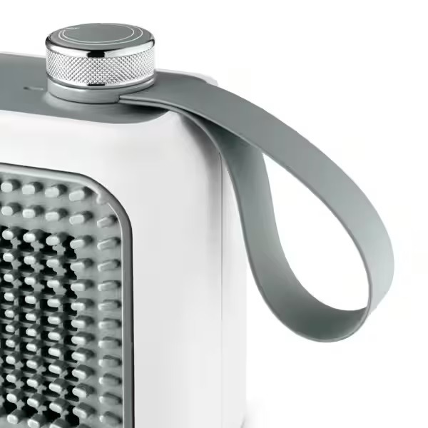 دفاية بمروحة ديلونجي Capsule Desk، بقوة 360 وات، اخضر - HFX10B03.GR - الصورة 2