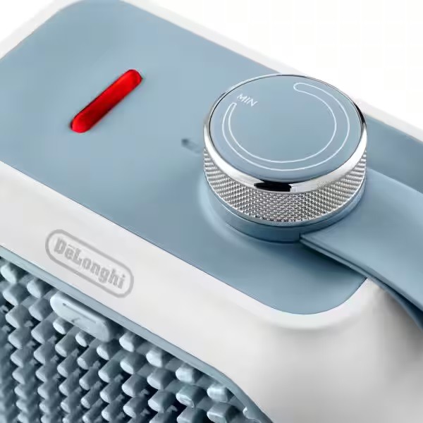 De’Longhi Capsule Desk Ceramic Fan Heater, 360 Watt, Light Blue - HFX10B03.LB - Image 4