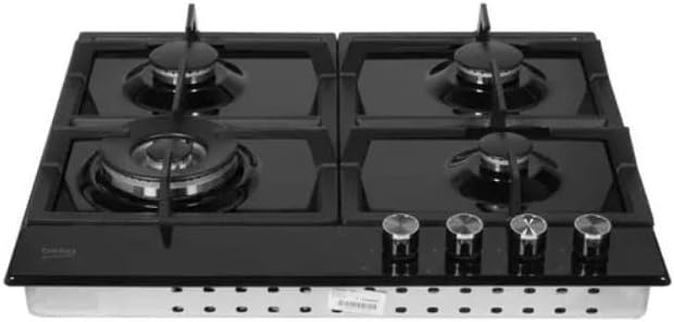 Beko Built-in Gas Hob, 4 Burners, Black- HIAW 64225 BX - Image 3