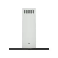 شفاط جورينيه قائم بذاته بتصميم جزيرة ديكوري، 90 سم، تحكم باللمس، مستوى الضوضاء الأقصى: 60 ديسيبل (A)re 1 بيكو واط، معدل الشفط الأقصى: 400 متر مكعب/ساعة، وضعية تعزيز تدفق الهواء (PowerBoost 1) - معدل الشفط: 675 متر مكعب/ساعة - IHT943E6XGB