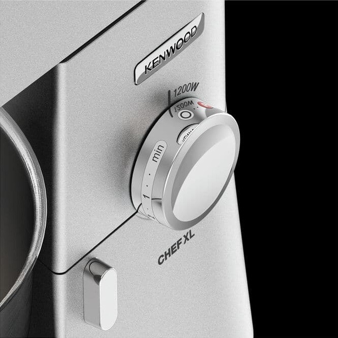 عجان كينوود شيف XL، 1200 واط، 6.7 لتر، فضي - KVL4100S - الصورة 4
