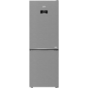 ثلاجة بيكو نوفروست، سعة ٣١٦ لترًا، بابين، فريزر سفلي، أبواب قابلة للعكس، وتحكم إلكتروني - RCNE367E30ZXB