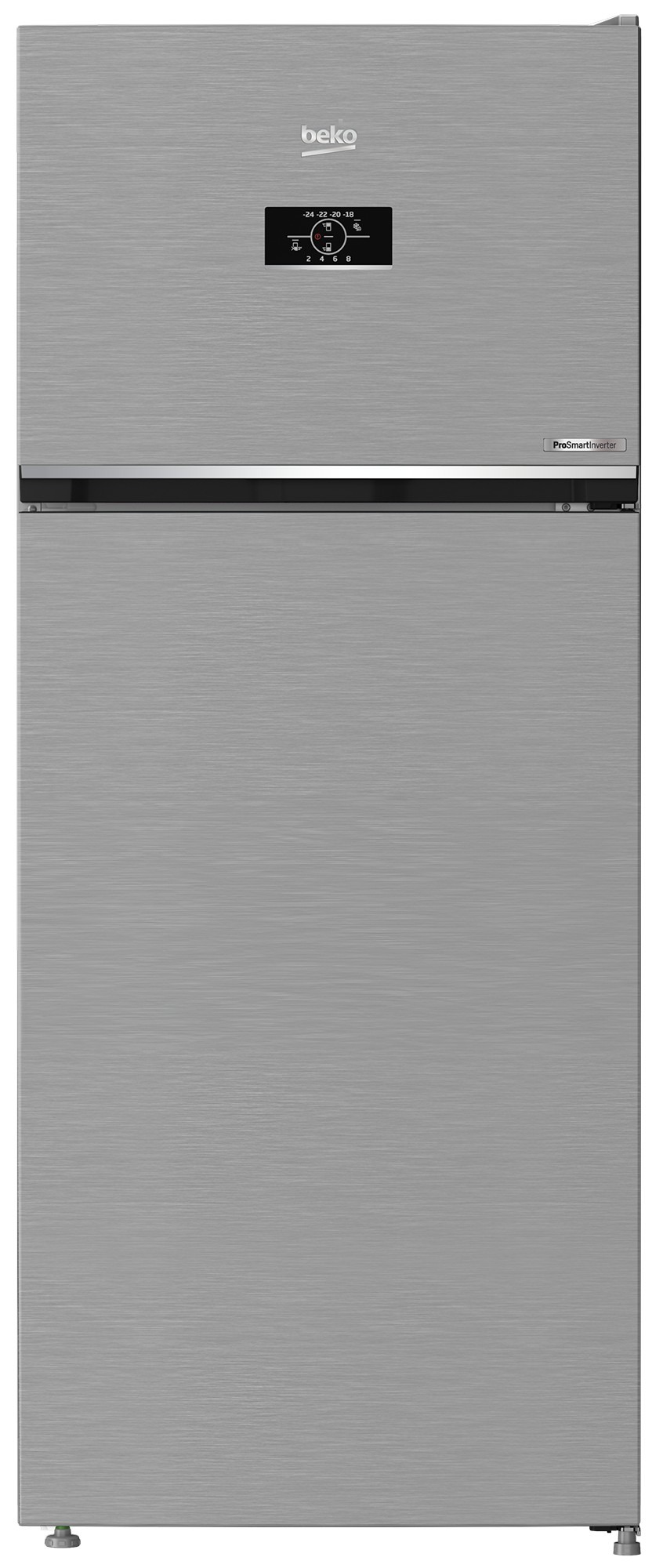 ثلاجة بيكو فريزر، سعة إجمالية ٤٢٠ لترًا، صافية ٣٦٧ لترًا، بدون تجميد، فضي مصقول، عرض ٧٠ سم، RDNE420K02DXITEG