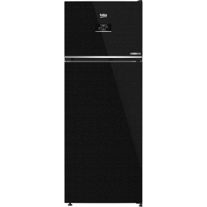 ثلاجة فريزر بيكو، سعة إجمالية ٤٥٥ لترًا، صافية ٤٠٦ لترًا، بدون تجميد، عرض ٧٠ سم، لون أسود، تقنية هارفست فريش - RDNE455M20XBIDB