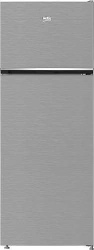 ثلاجة بيكو بفريزر علوي، سعة إجمالية ٤٦٥ لترًا، أبعادها ١٨٥×٧٠×٦٦.٥ سم، تصنيف طاقة A+، مقاومة للتجمد، إضاءة LED، تحكم ميكانيكي، RDSG550M20SEG