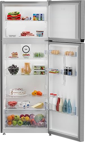 ثلاجة بيكو بفريزر علوي، سعة إجمالية ٤٦٥ لترًا، أبعادها ١٨٥×٧٠×٦٦.٥ سم، تصنيف طاقة A+، مقاومة للتجمد، إضاءة LED، تحكم ميكانيكي، RDSG550M20SEG - الصورة 3