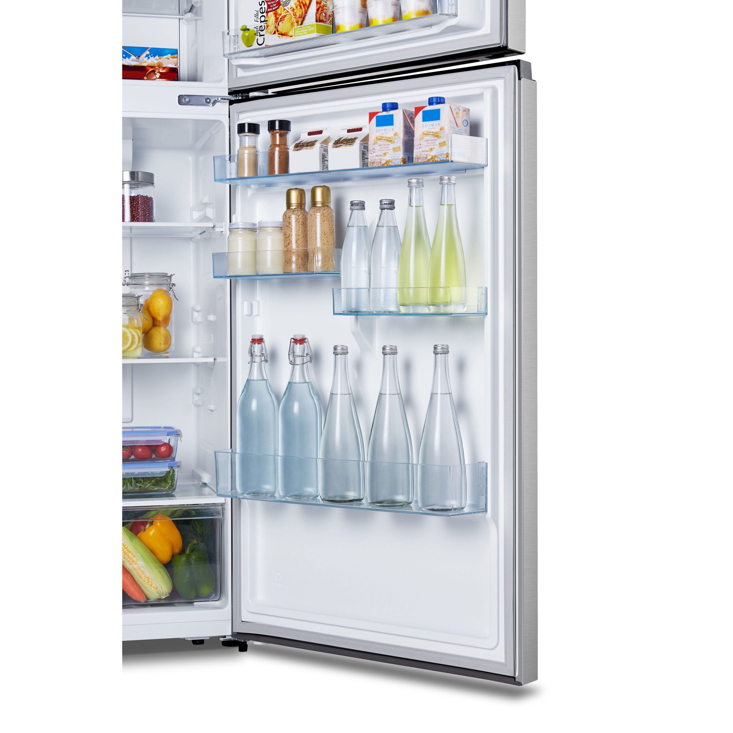 ثلاجة هايسنس نو فروست، سعة ٤٦١ لترًا، ستانلس ستيل - RT3N461NCCA- بضمان رايه - الصورة 4