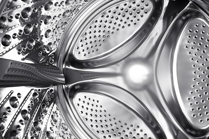 غسالة هايسنس، تحميل أمامي، ١٢ كجم، ١٤٠٠ دورة في الدقيقة، لون أسود، واي فاي، انفرتر - WF5S1245BB، بضمان رايه - الصورة 5