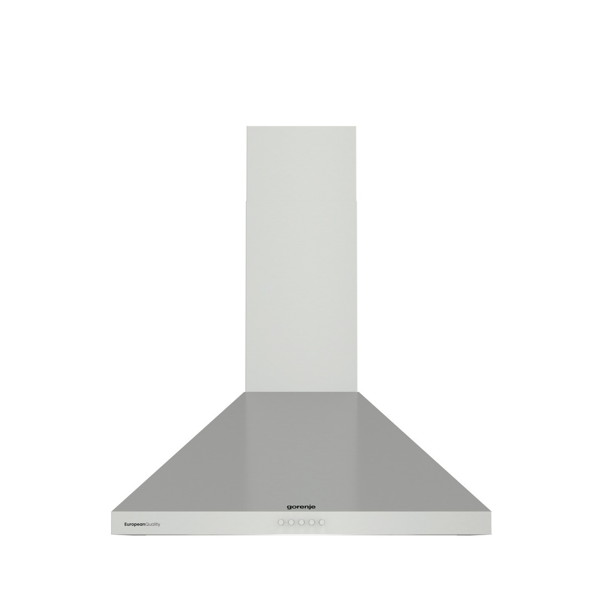 شفاط جرونيا الجداري المستقل المزود بمدخنة، زر تحكم، الحد الأقصى لمستوى الضوضاء: ٦٨ ديسيبل (أمبير) لكل ١ بيكو واط، أقصى معدل شفط عند تشغيل الشفط: ٦٨٠ متر مكعب/ساعة - WHC624EX