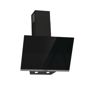 شفاط جرونيا بيلت ان مزخرف مع مدخنة، 60 سم، أسود - WHI644EB