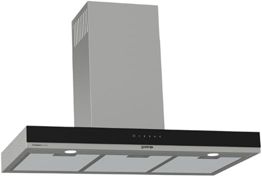 شفاط جرونيا 90 سم على شكل حرف T، قوة شفط 673 م3/ساعة، ستانلس ستيل WHT944EXGB - الصورة 2