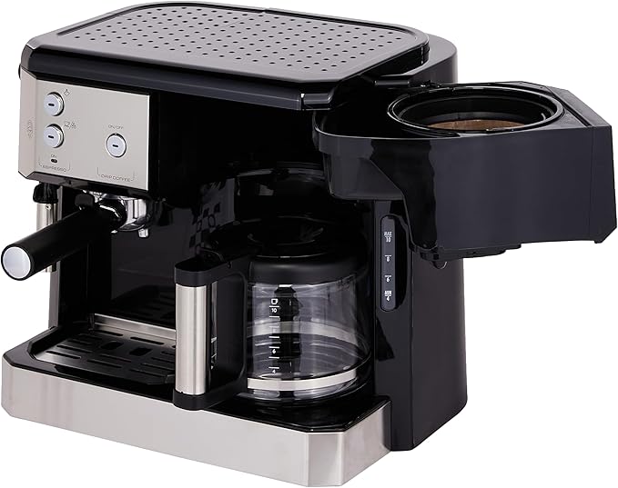 Delonghi BCO421.S Dual Function Coffee Machine Espresso And Drip Coffee (international Warranty) - Image 3