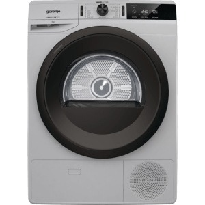 مجفف جرونيا ٦٠ سم، حمولة من ١ إلى ٨ كجم، ١٦ برنامجًا، لوحة تحكم قابلة للقفل، خاصية منع التجعد، خاصية تأخير البدء، برامج البخار، تقنية أيون تيك، تنظيف سهل للفلتر، مستشعر رطوبة، نصف حمولة - DE82ILA-G