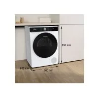 مجفف جرونيا بمضخة حرارية، ٦٠ سم، سعة تجفيف: حوض كبير، سعة ١٠ كجم، ١٥ برنامجًا، واي فاي، نظام أسماء النطاقات (DNS12) - الصورة 2