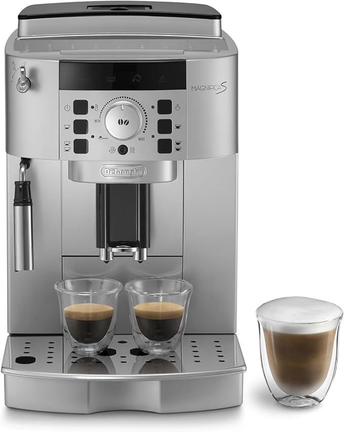 DeLonghi Magnifica S Bean-To-Cup Coffee Machine - Silver-ECAM 22.110.SB (international warranty)