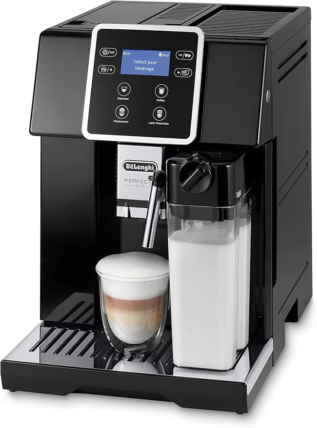 DeLonghi Fully Automatic Espresso Machine, 1350 Watt - Black ESAM420.40.B (INTERNATIONAL WARRANTY) - Image 2