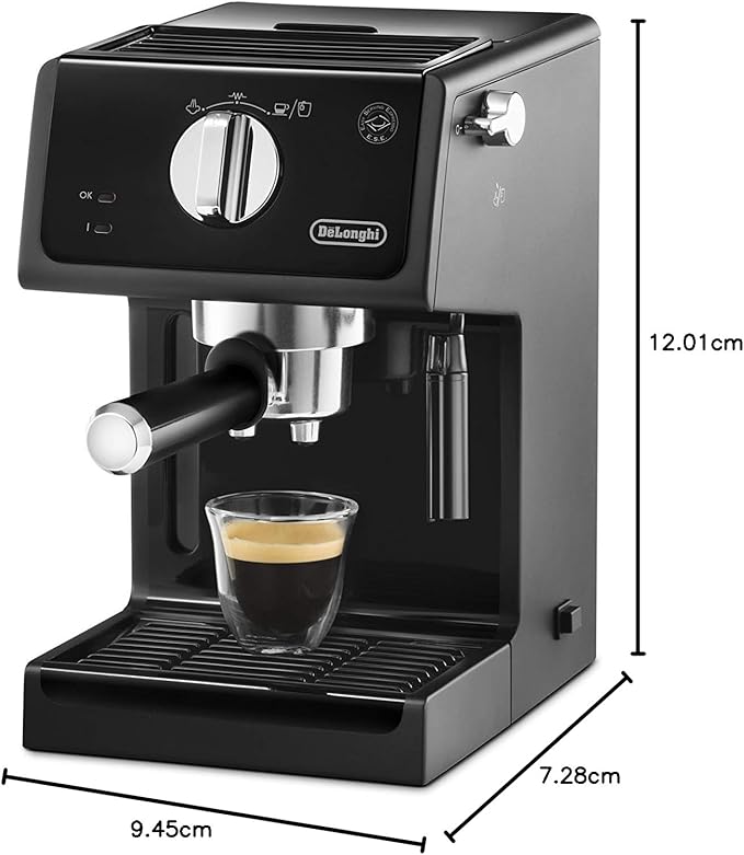 DeLonghi coffee machine (black, 1100w)-ecp 31.21 (INTERNATIONAL WARRANTY) - Image 2