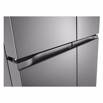 ثلاجة إل جي بأربعة أبواب، سعة ٥٣٠ لترًا، ضاغط عاكس، تبريد خطي، هايجين فريش+، واي فاي، تشطيب من الفولاذ المقاوم للصدأ (GC-B22FFLZB) - الصورة 5