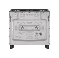 بوتاجاز غاز جرونيا قائم بذاته، أسود، 90 سم، 5 شعلات غاز، سعة 110 لتر، فرن متعدد الوظائف مع مروحة، قاعدة مقلاة من حديد الزهر، قلي هوائي، باب بإغلاق خفيف - GGI9C21B - الصورة 5