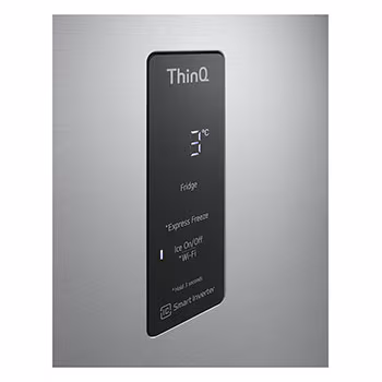 ثلاجة إل جي، سعة ٤٦١ لترًا، مزودة بخاصية التبريد الرقمي، لون فضي - GN-B602PFBQ - الصورة 6