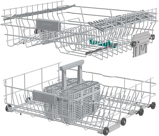 Gorenje Freestanding dishwasher, 14 place settings, Number of baskets: 2, Self-cleaning filter,Total dry automatic door opening - Stainless Steel - GS642D61X - Image 5