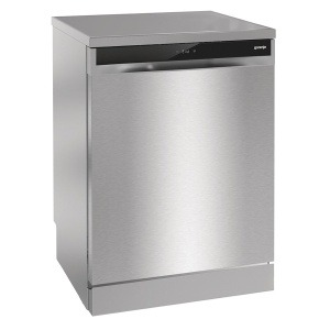 غسالة أطباق جرونيا  قائمة بذاتها، ٦٠ سم، رمادية، ١٦ فردًا، ٣ سلال، ٥ برامج - GS66265X