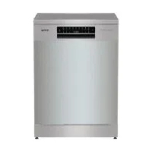 غسالة أطباق جورينيه قائمة بذاتها - ١٦ مكانًا - فتح باب أوتوماتيكي - أيونتيك، باور درايف عاكس - فضي - GS693C60XUVAD