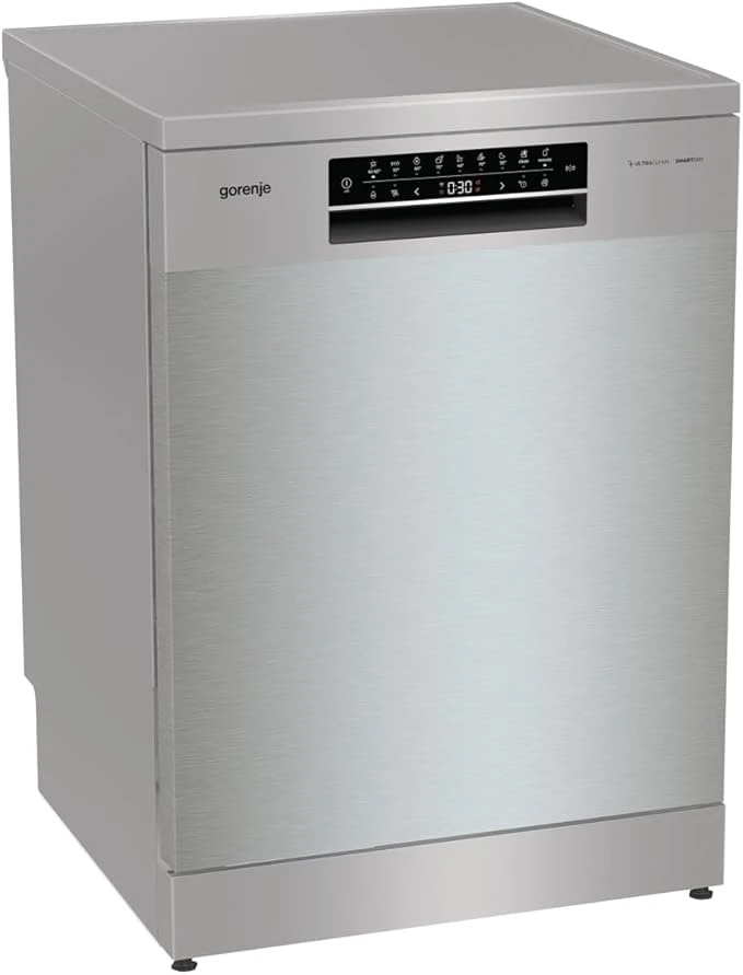 Gorenje Freestanding dishwasher -16 place - automatic door opening - IonTech, Inverter PowerDrive - Silver - GS693C60XUVAD - Image 3