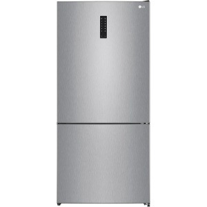 ثلاجة إل جي بفريزر سفلي، سعة ٢١ قدمًا مكعبًا - ٥٨٨ لترًا، موديل GTF569PSAM