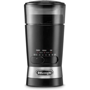 Delonghi  electric coffee grinder, stainless steel, black
kg210 ( INTERNATIONAL WARRANTY)