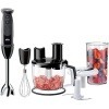محرك قوي بقوة ١٠٠٠ واط - يسحق ويقطع ويخلط المكونات القاسية بسهولة.
⚙️ ٢١ سرعة تحكم + تيربو - استمتع بدقة فائقة لكل ملمس.
تقنية التحكم في تناثر السوائل - تحافظ على نظافة مطبخك أثناء الخلط.
يتضمن وعاء محضر طعام (١.٥ لتر) - مثالي للتقطيع والبشر والفرم.
ملحق خفاقة مرفق - يخفق الكريمة ويخفق البيض في ثوانٍ.
دورق سعة ٦٠٠ مل لسهولة الخلط - مثالي للعصائر والصلصات والتتبيلات.
لمسة نهائية سوداء أنيقة - تصميم عصري يُكمل أي مطبخ.
سهل التنظيف - الأجزاء القابلة للفصل آمنة للغسل في غسالة الأطباق لتنظيف سهل. خلاط يدوي براون MQ5275BK 5 في 1 - 1000 واط - أسود - ضمان لمدة عامين من راية