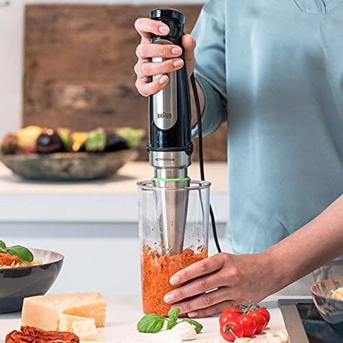 Braun MultiQuick 7 Hand Blender MQ7085X, Black, 1000W, Mixer, ActiveBlade System - 2 YEARS WARRANTY FROM RAYA - Image 4