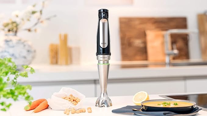 Braun MultiQuick 7 Hand Blender MQ7085X, Black, 1000W, Mixer, ActiveBlade System - 2 YEARS WARRANTY FROM RAYA - Image 5