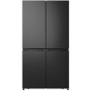 ثلاجة جرونيا ٤ أبواب، ٩٠ سم، السعة الإجمالية: ٦٠٩ لتر، لون أسود - NRM9181SB