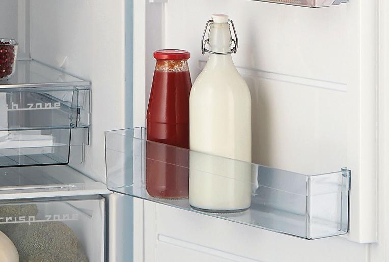 ثلاجة جرونيا مع فريزر، فولكس واجن، تحكم ميكانيكي، IonAir مع DynamiCooling، مروحة لتوزيع الهواء البارد، تصنيف الطاقة A+++-OBRB153BL - الصورة 9