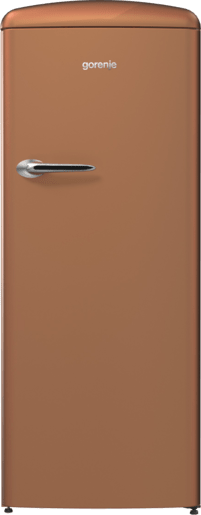 ثلاجة جرونيا ، تحكم ميكانيكي، منطقة مقرمشة مع خاصية التحكم بالرطوبة، نظام أيون إير مع تبريد ديناميكي، شريط LED جانبي، 4 رفوف زجاجية - ORB153CR