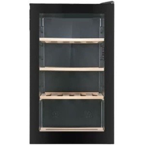 .ثلاجه جرونيا لحفظ المشروبات، 50 سم، زجاج اسود، سعه 110 لتر، 34 زجاجه- SC-100Y