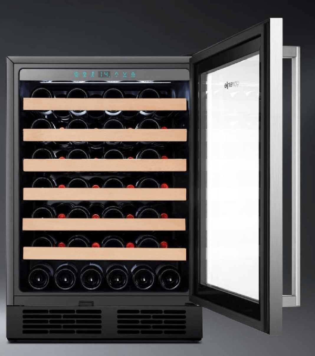 ثلاجة جرونيا لحفظ المشروبات سعة 153 لتر , 54 زجاجة-Wcu6090a1